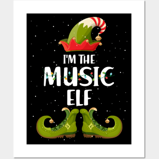 Im The Music Elf Christmas Posters and Art